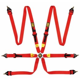 DA0-0208-A01-061-harnais OMP First 2 rouge